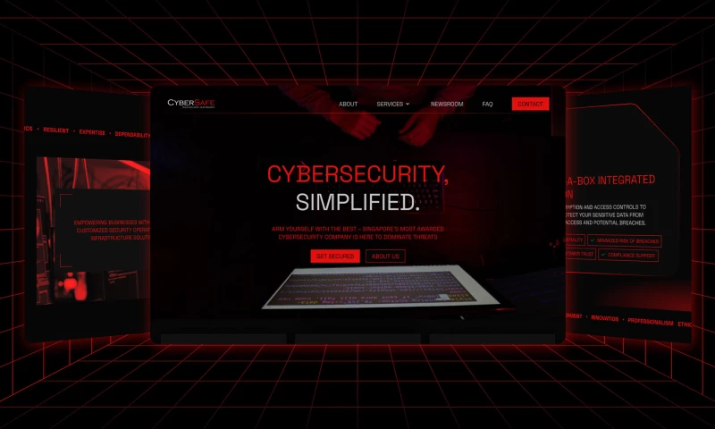UX Consultancy and Branding For CyberSafe