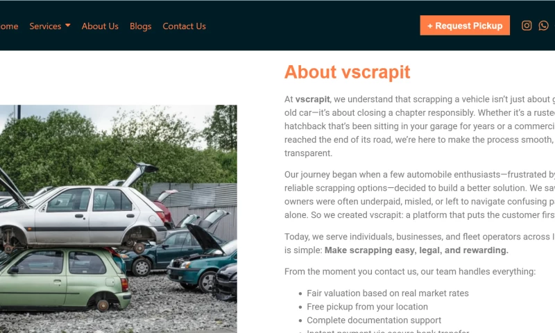 The Website Makers - V Scrap It