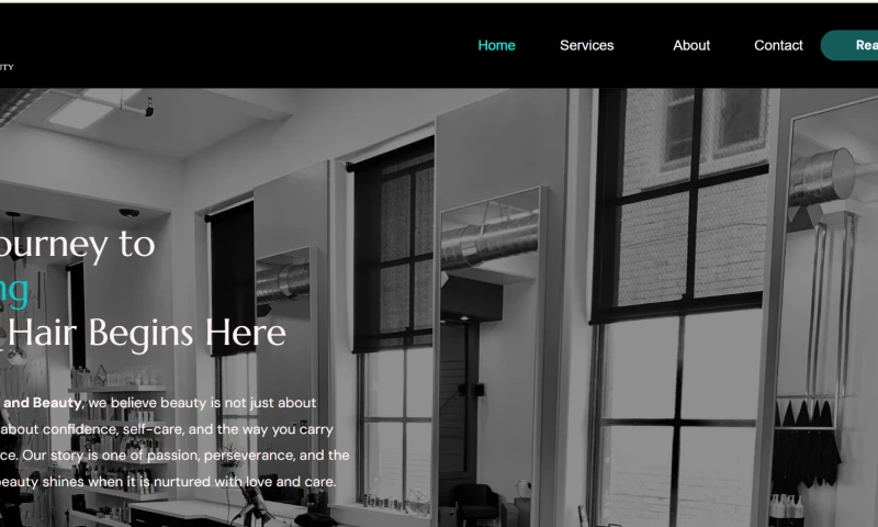 The Website Makers - D square hair and beauty