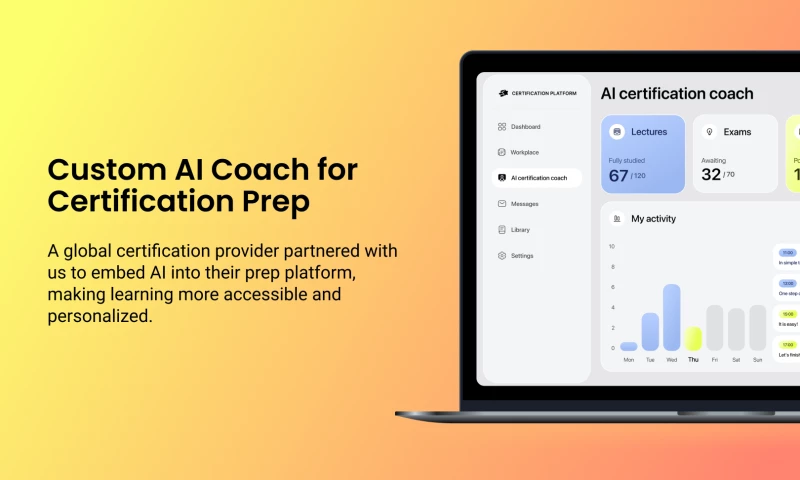 Aristek Systems - Custom AI coach for certification prep
