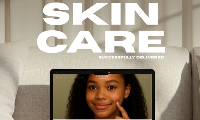 Shopify Website Redesign for a Skincare Brand