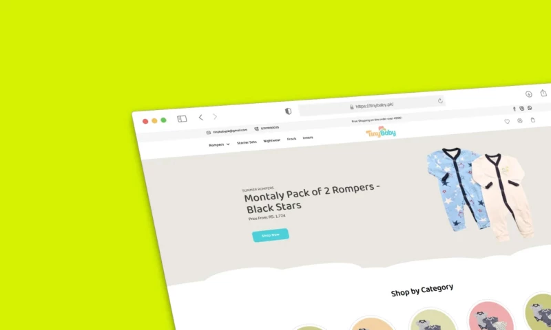 Sityn - E-Commerce (Babywear & Accessories)