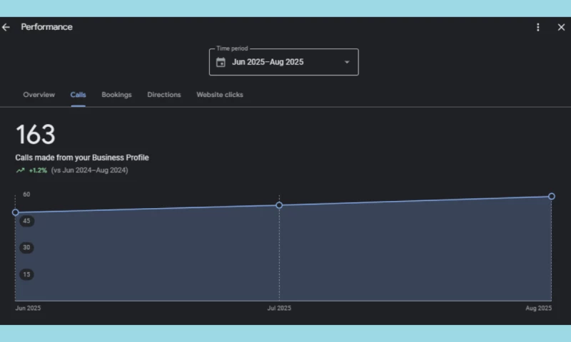 Daniyal Furqan - Dental SEO Leads & Calls Performance Report