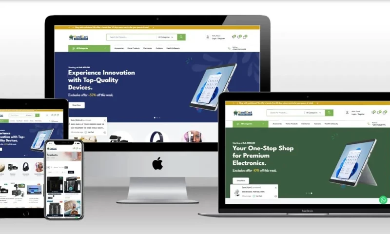 Kendrick Designs - Eccomerce Website Design