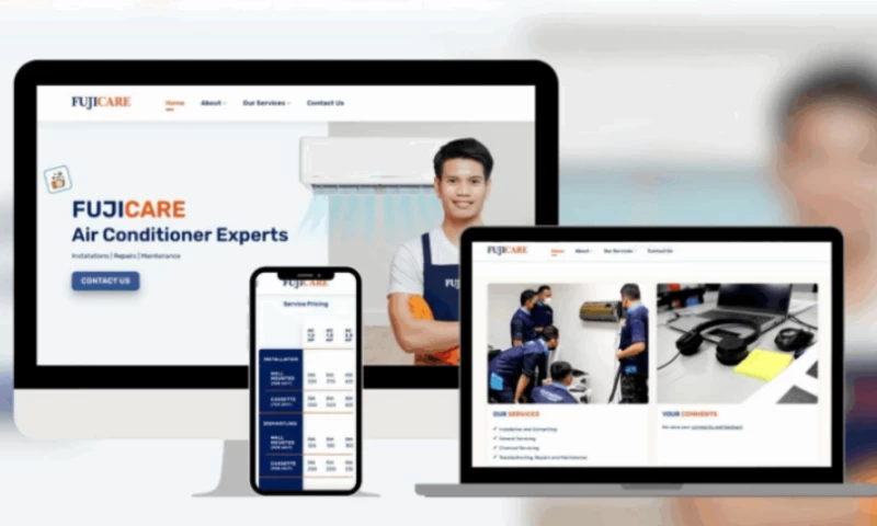 Fujicare: New Business, New Website