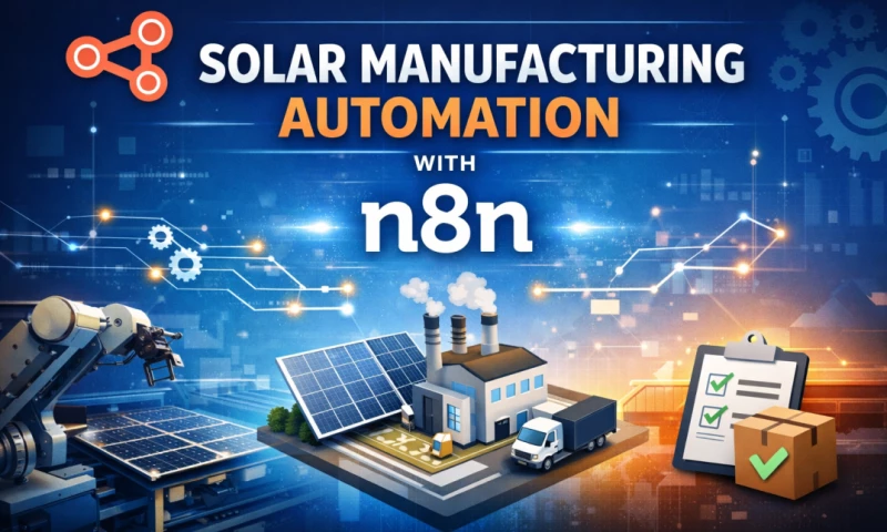 Hike Branding - Smart Solar Manufacturing: End-to-End Automation with n8n