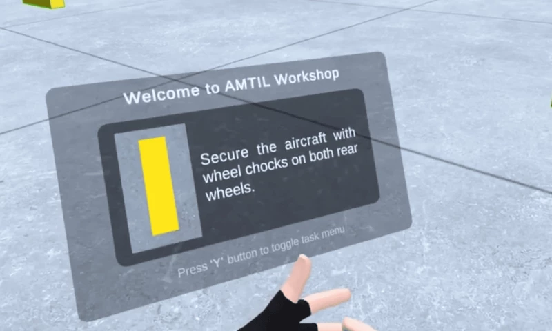 Aura Interact - VR Aviation MRO Training