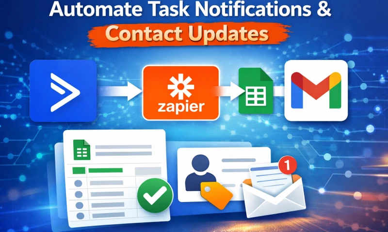 Hike Branding - Smart Zapier Automation for Task Notifications & CRM Synchronization