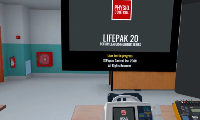 Aura Interact - VR Safety Training LIFEPAK 20e Care