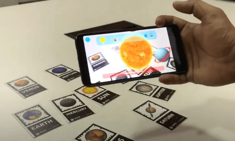 Aura Interact - SolarAR - Augmented Reality Solar System