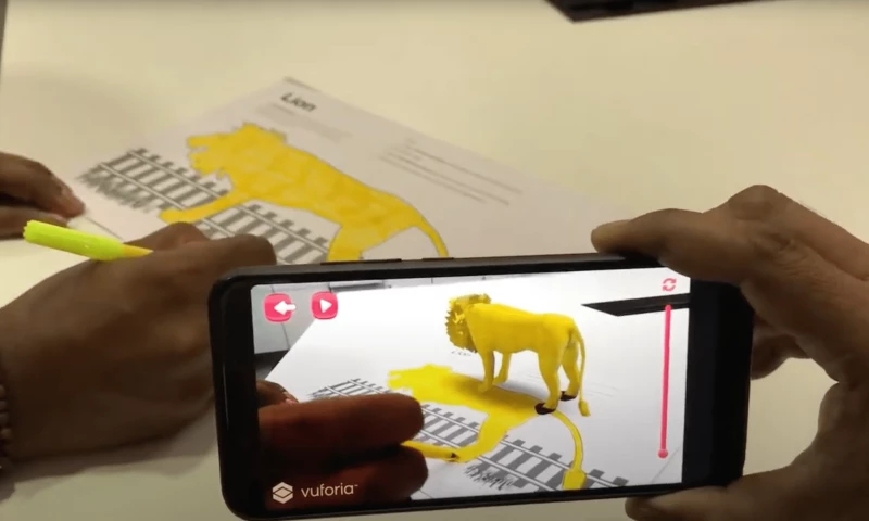 Aura Interact - 3D Coloring Alive