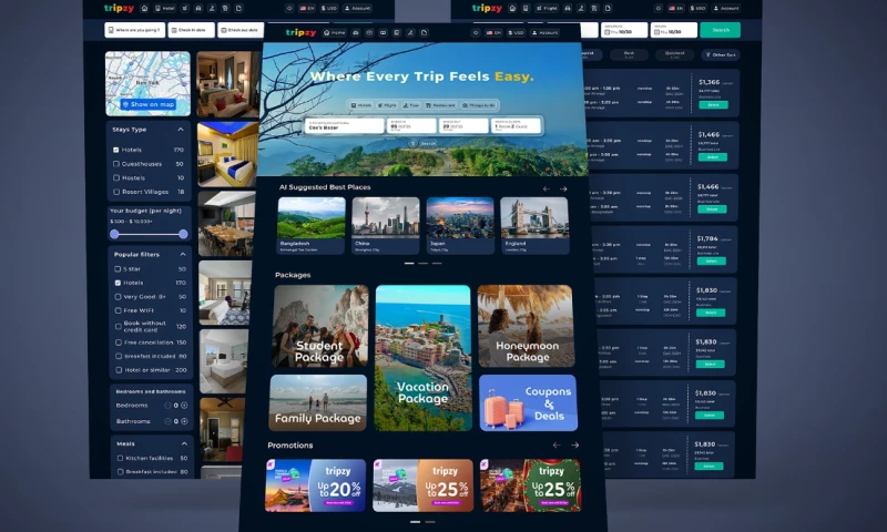 Coursefiction - Flight & Hotel Booking Platform