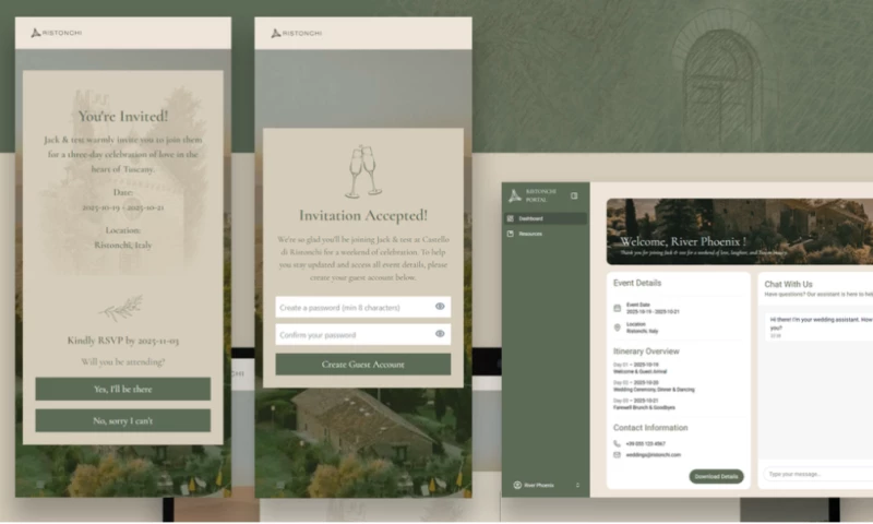 Tensho Labs LLC - Ristonchi - Luxury Castle Booking & Event Management