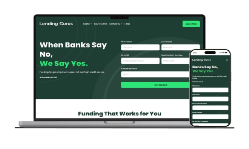 Web Development - Lending Gurus