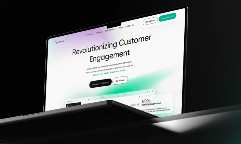 Arounda - Guestwise | UI/UX Design and Website Redesign for an AI Hospitality SaaS Platform