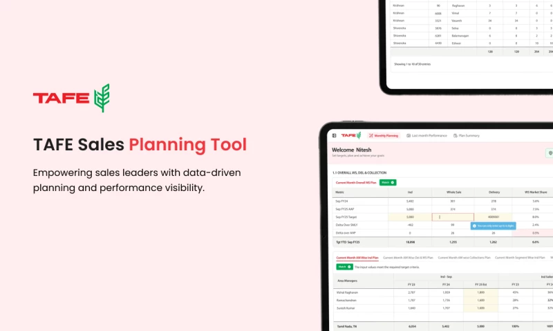 Sales Planning Tool