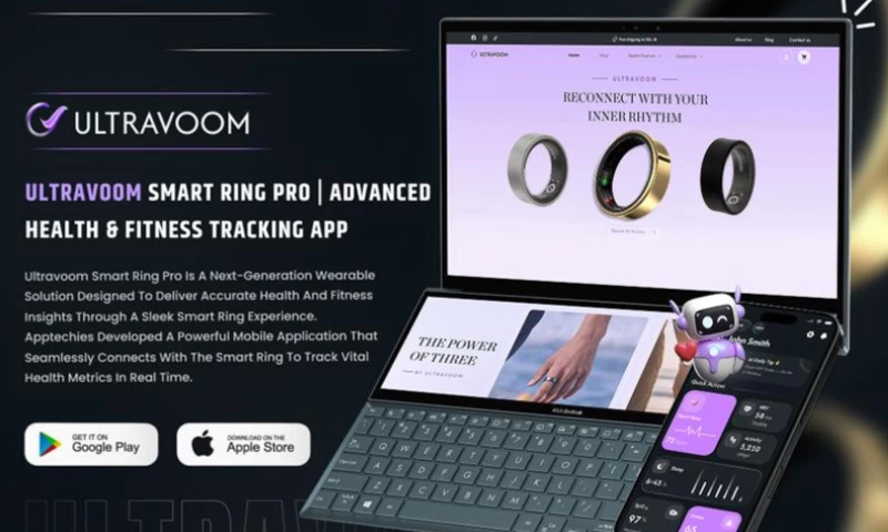 Mobile & Web Development -UltraVoom Smart Ring Pro