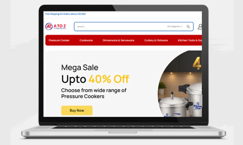 Ecommerce Development for Kitchenware Store in Dubai