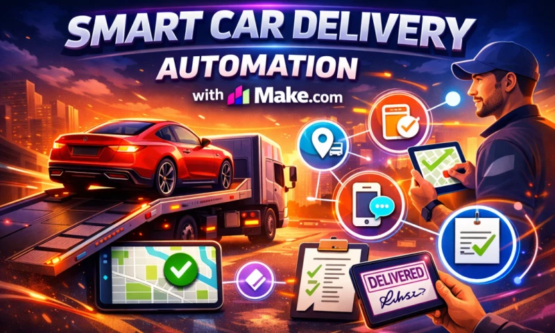 Hike Branding - Reimagining Vehicle Logistics with Smart Car Delivery Automation