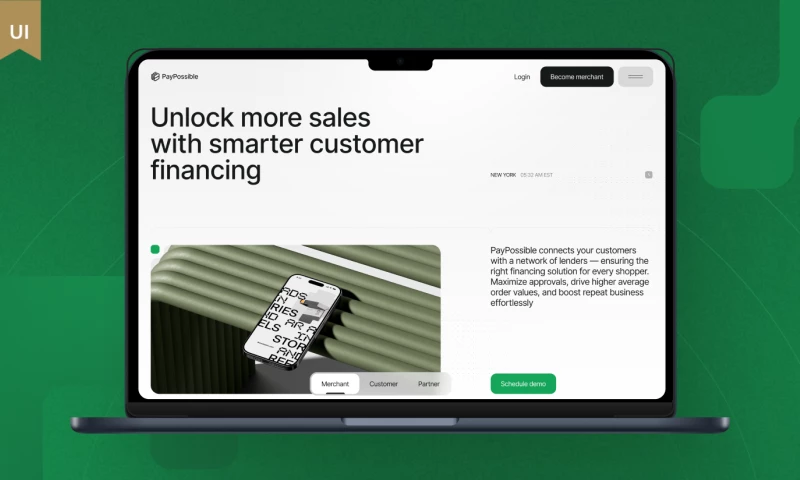 Arounda - PayPossible | Fintech Website Redesign