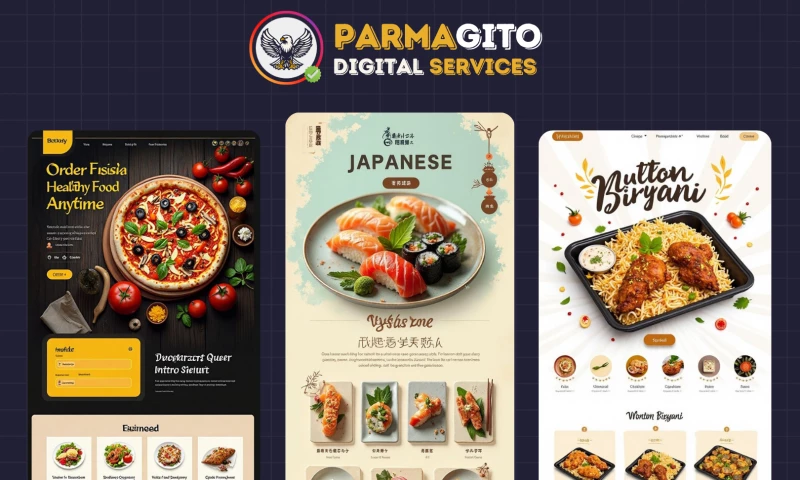 Parmagito Digital Services - Restaurant Website Development for Online Presence & Customer Engagement