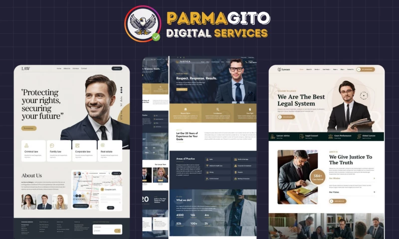 Parmagito Digital Services - Consulting Firm Website Development for Strategic Growth & Brand Authority