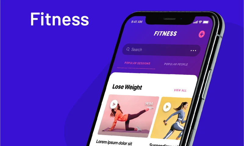 Giraffe Studio Apps - Fitness Mobile App