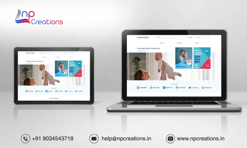 NP Creations - Canpolbabies Ecommerce Website
