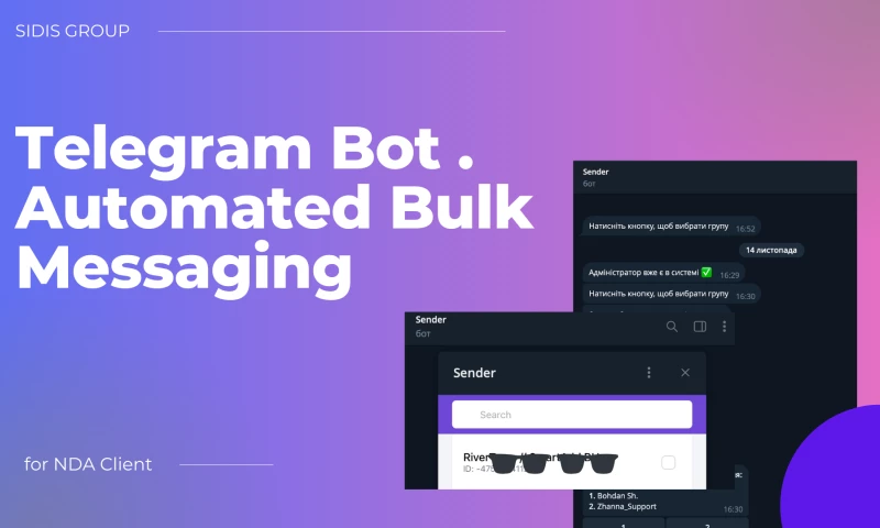 Telegram Bot for Group Messaging