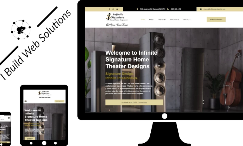 Infinite Signature Web Design, SEO, and Paid Ads Management