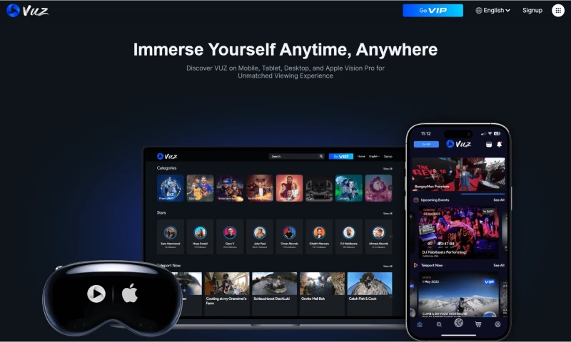 Dashbouquet Development - Vuz360