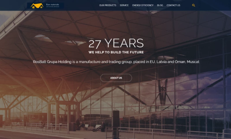 WebSEOmarket - Website & SEO for an International Construction Company