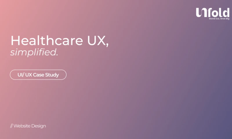 UnFoldMart - Healic: Performance-First Healthcare Website Revamp