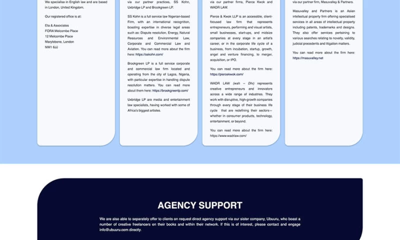 ETA & Associates Entertainment Law