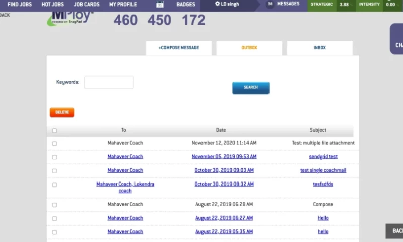 Web-Based Job Search Platform Snagpad