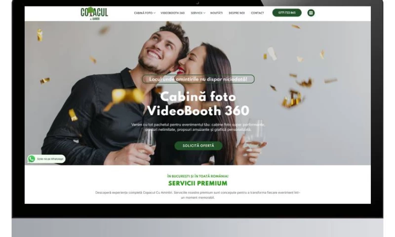 Copacul cu Amintiri - Web Design