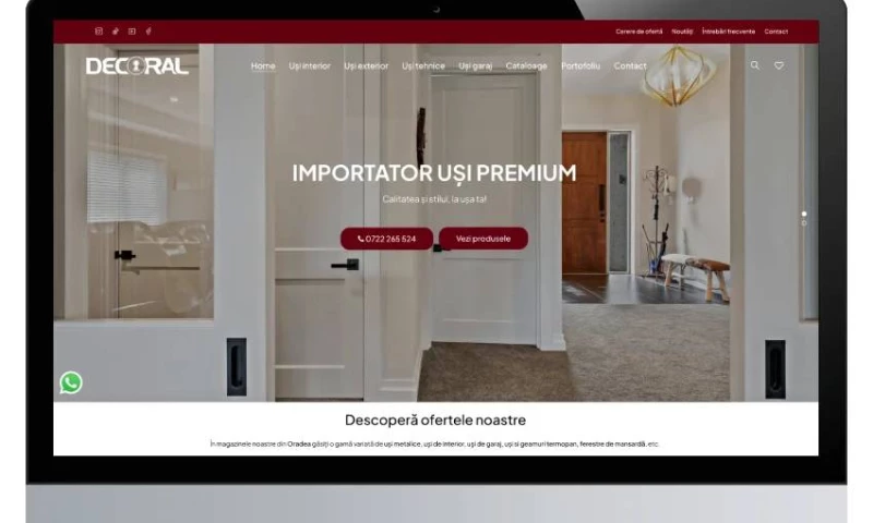 Decoral - Web Design