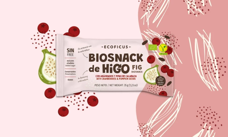 Eva Arias Graphic Studio - Biosnacks de Higo