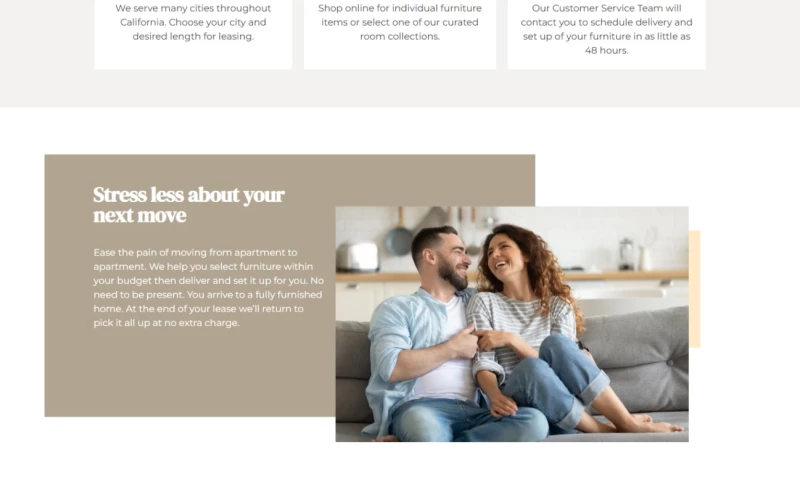 Web Designer Factory - Fashion Furniture