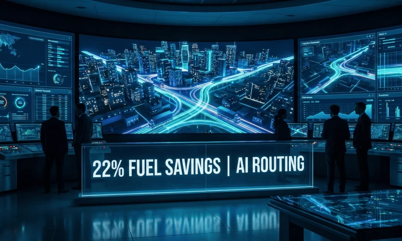 Singleton Techs - AI Logistics SaaS: 22% Fuel Savings & Route Optimization