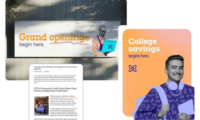 Beginnings Credit Unions Brand Launch Generates 10 Million+ Impressions and 33 Media Features.