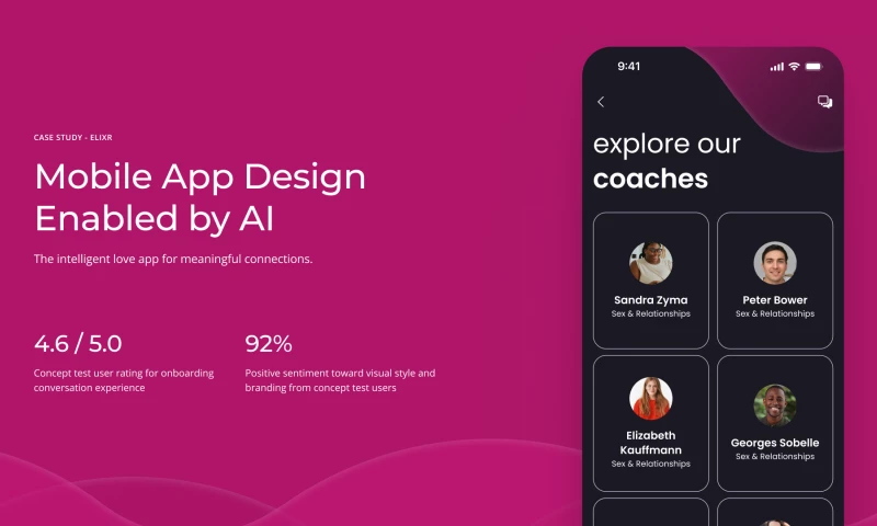 Mobile App Design Enabled by AI