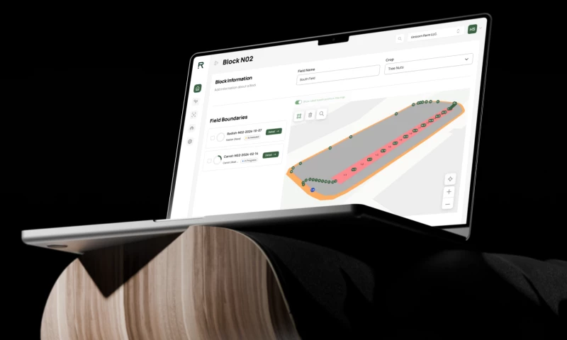Argo22 - Web App for Autonomous Agricultural Platform