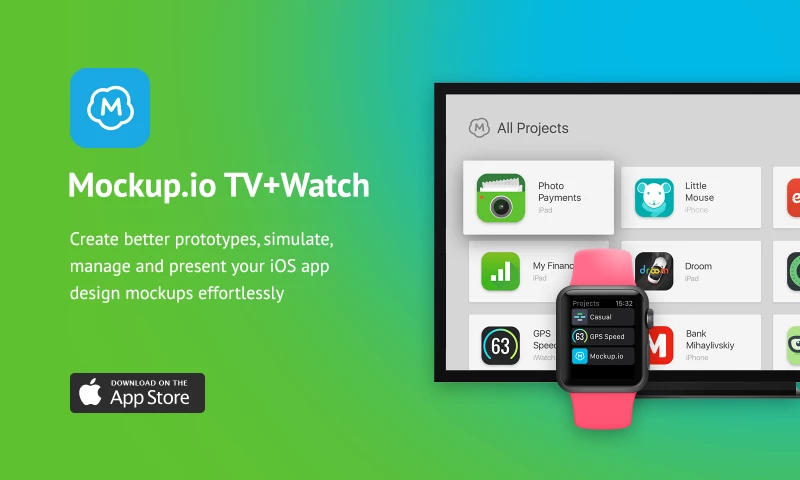 Alty - Mockup.io TV + Watch