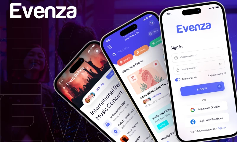 TekInvent - Event Discovery Mobile App Development