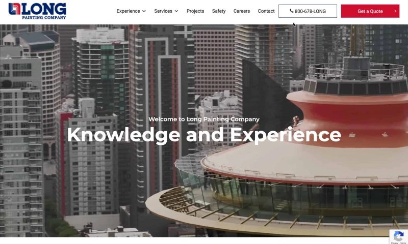 Long Painting Company Web Development