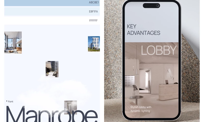 DVIGA - Landing Page Development for Vozdukh Residential Complex