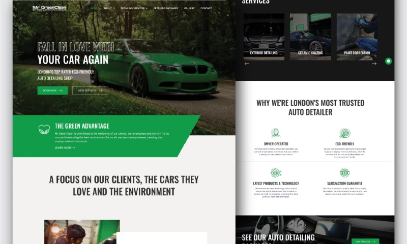 Mojo Media - New Website for Mr Green Clean