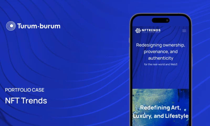 Turum-burum - NFTrends case study: Product UX/UI design from scratch