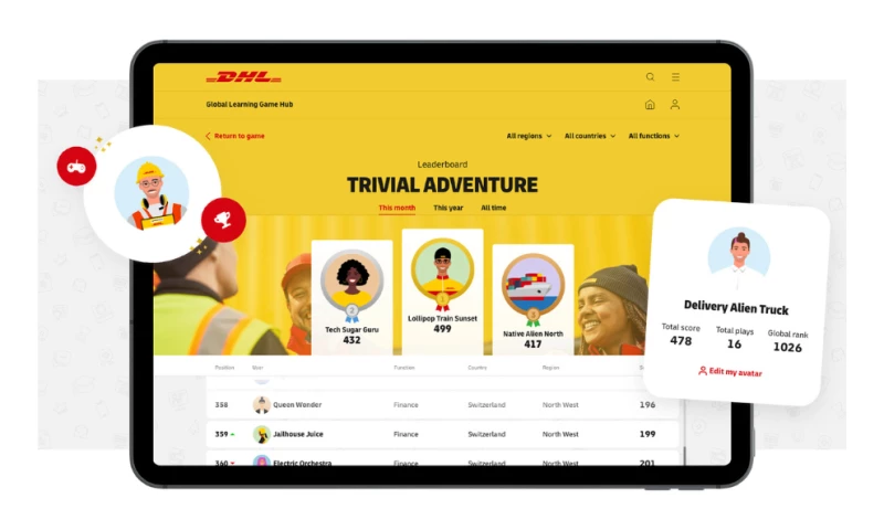 DHL Global Learning Game Hub